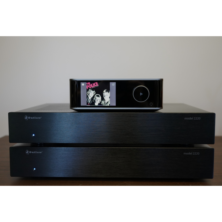 Model 2220 x 2 Monoblock WiiM Combo