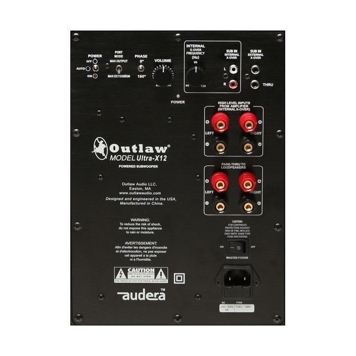 Ultra-X12 Subwoofer: DISCONTINUED Ultra-X12 Subwoofer: DISCONTINUED